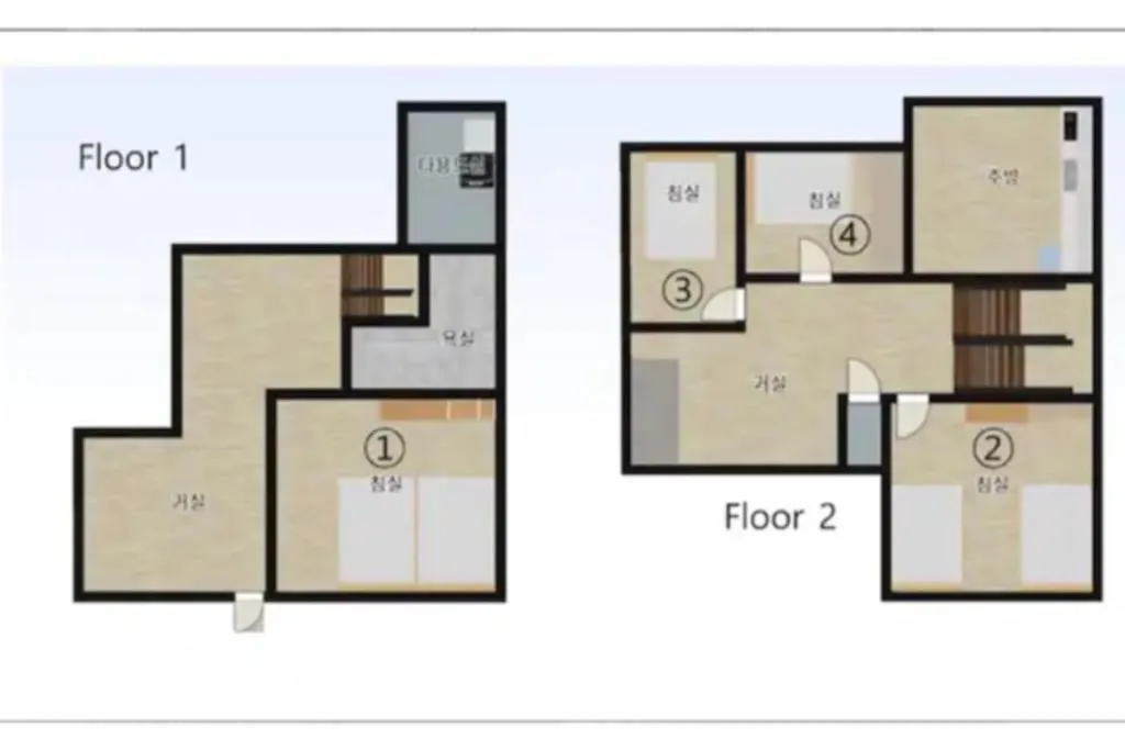 Large House Subway 5 Minute Villa Seoul